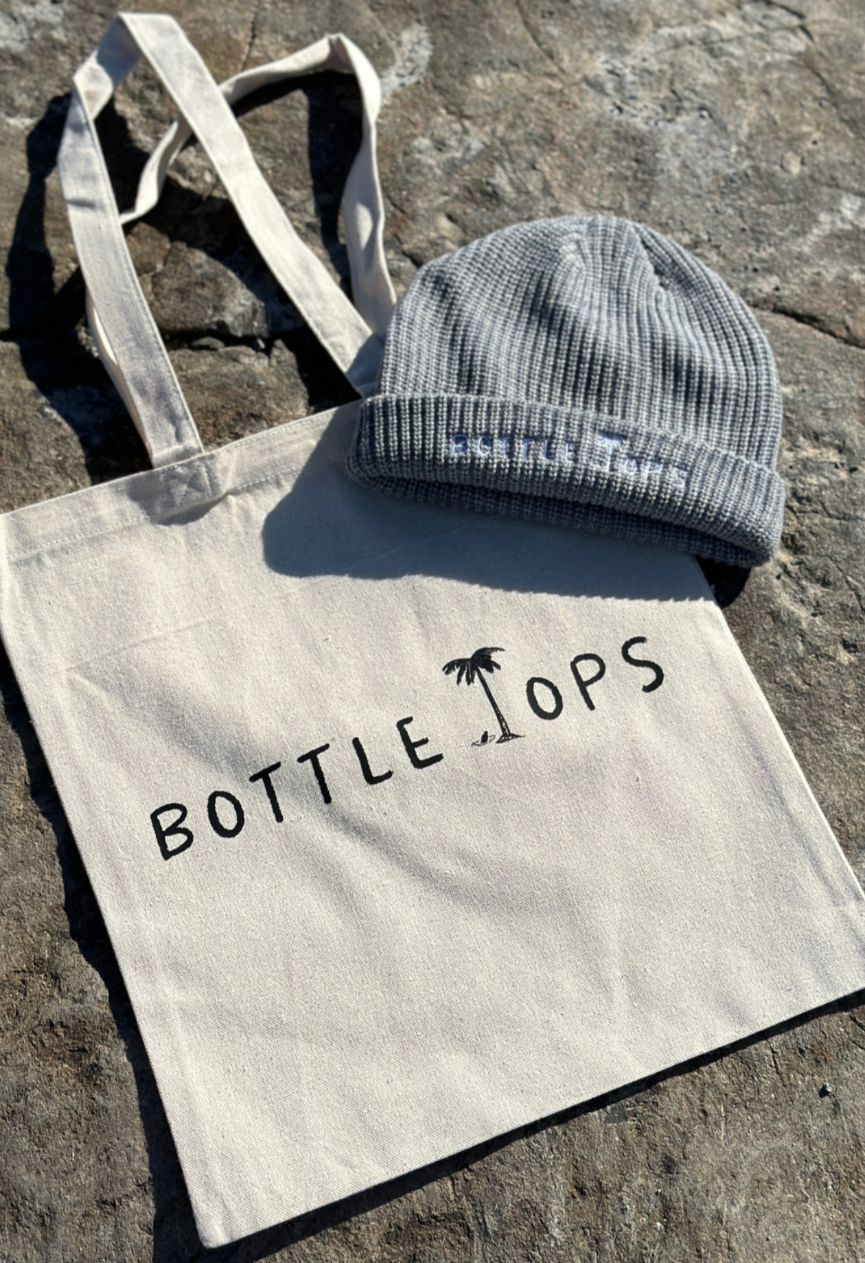 Bottle Tops Logo Tote Bag