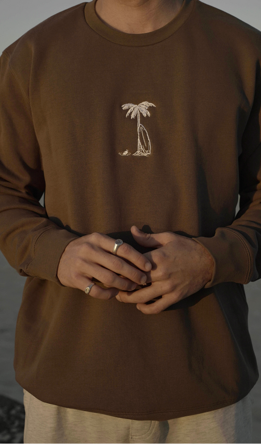 Palm Tree Sweater